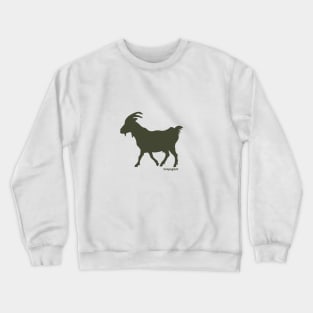 scapegoat olive Crewneck Sweatshirt